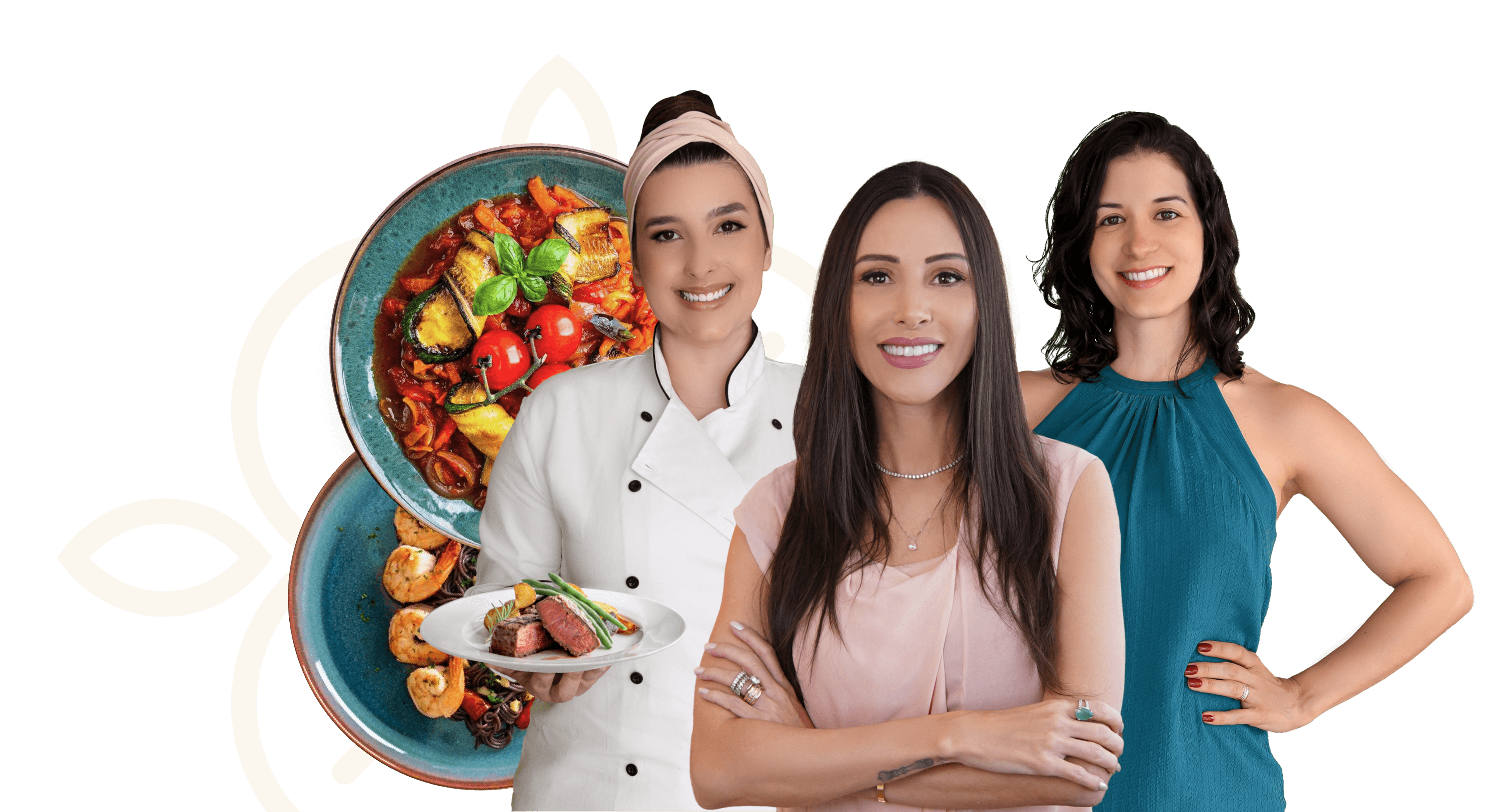 chefs serving food