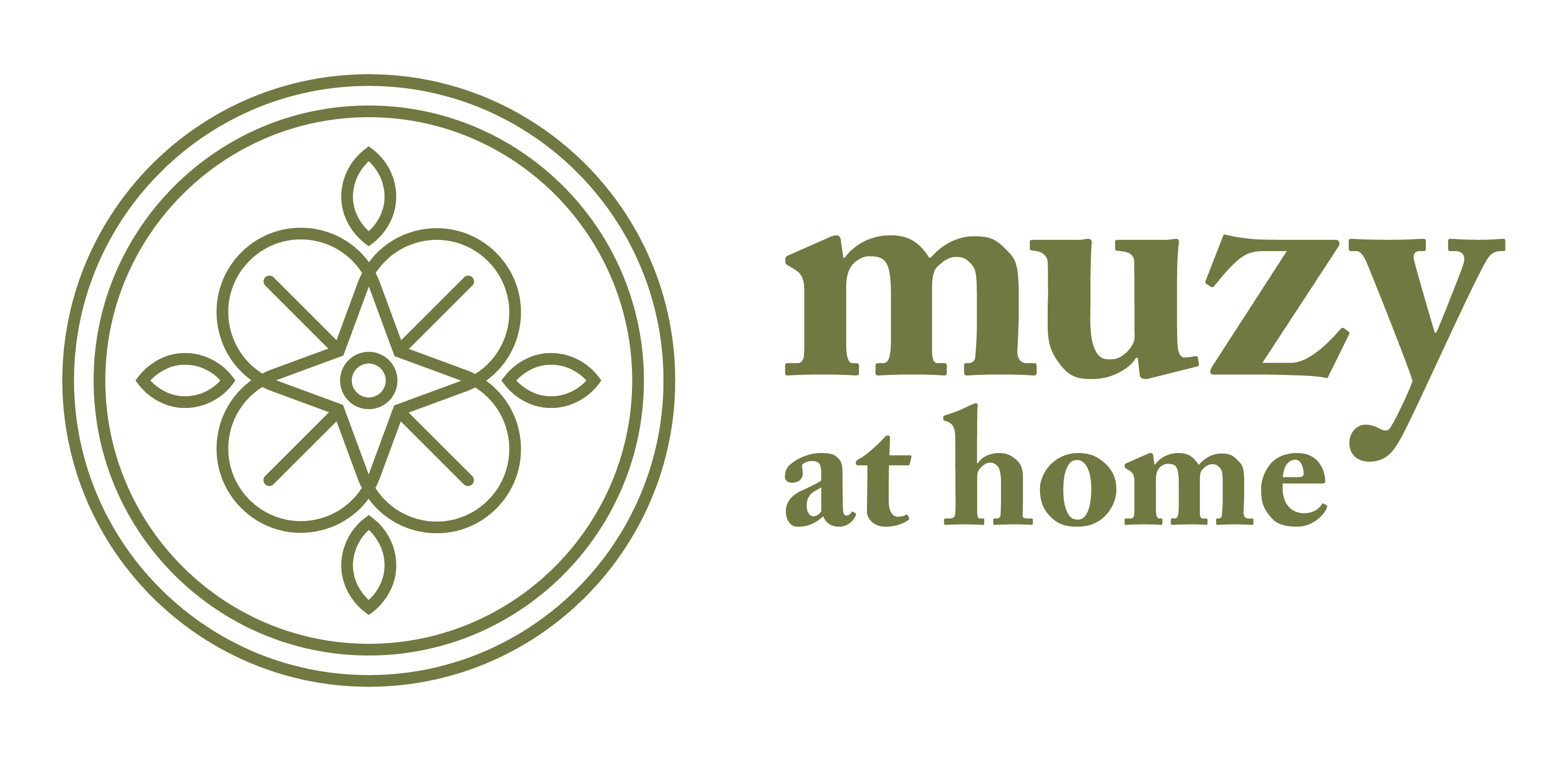 muzy at home logo